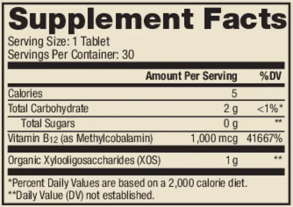 Product image for Vitamin B12 Chewable.