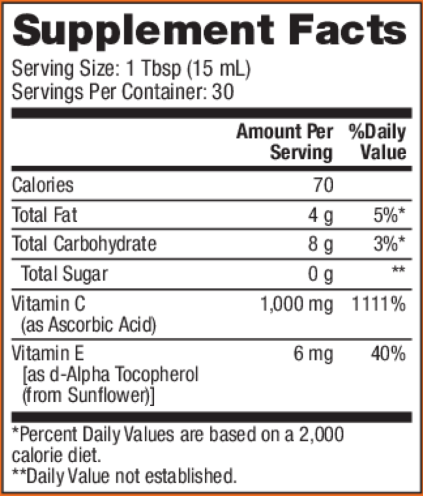 Product image for Vitamin C Emulsion.