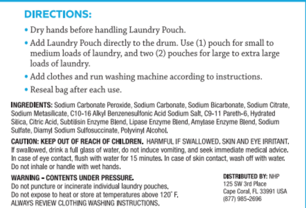 Product image for Greener Cleaner® Laundry Pouches.