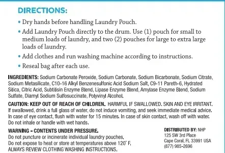 Product image for Greener Cleaner® Laundry Pouches.