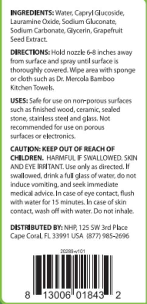 Product image for Greener Cleaner Multi Surface.