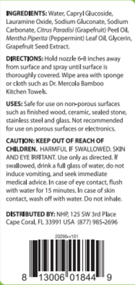 Product image for Greener Cleaner Spray Citrus.