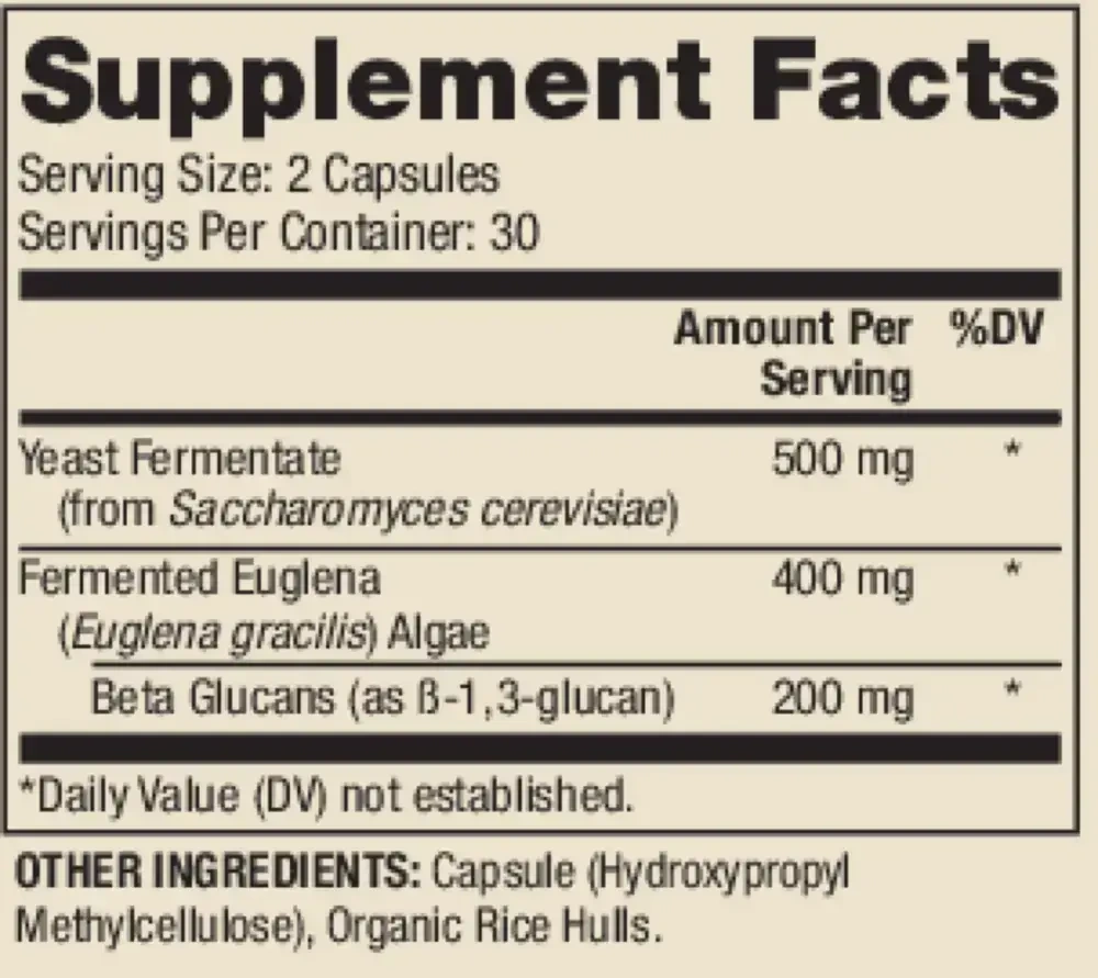 Product image for Fermented Beta Glucans.