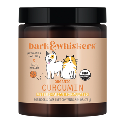 Organic Curcumin for Dogs & Cats (75 Grams) Product image for Organic Curcumin for Dogs & Cats (75 Grams).
