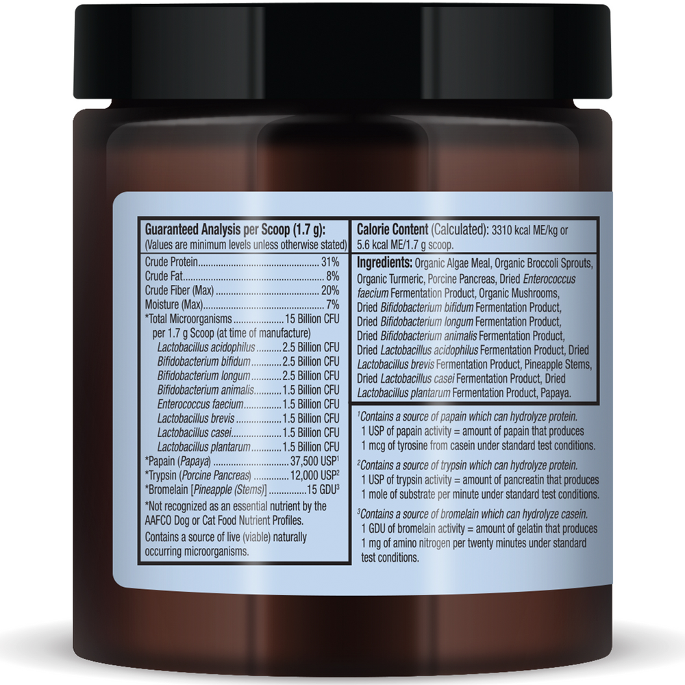 Product image for Bark &amp; Whiskers® Probiotics + Enzymes for Cats and Dogs.