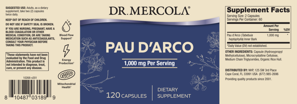 Product image for Pau D&#39;Arco.
