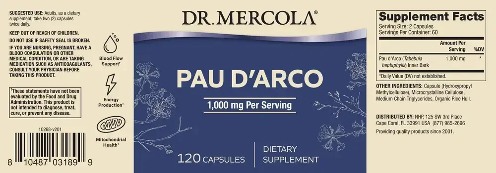 Product image for Pau D'Arco.