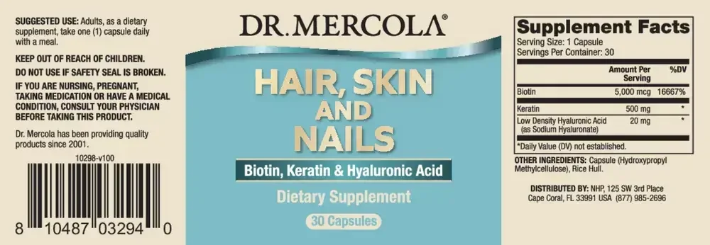 Product image for Hair, Skin and Nails.