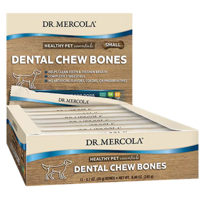 Dog Dental Chew Bones Small 12 Chewables