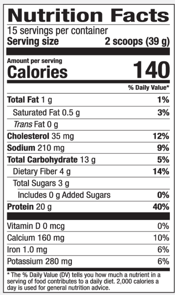 Product image for Organic Whey Protein - Chocolate.