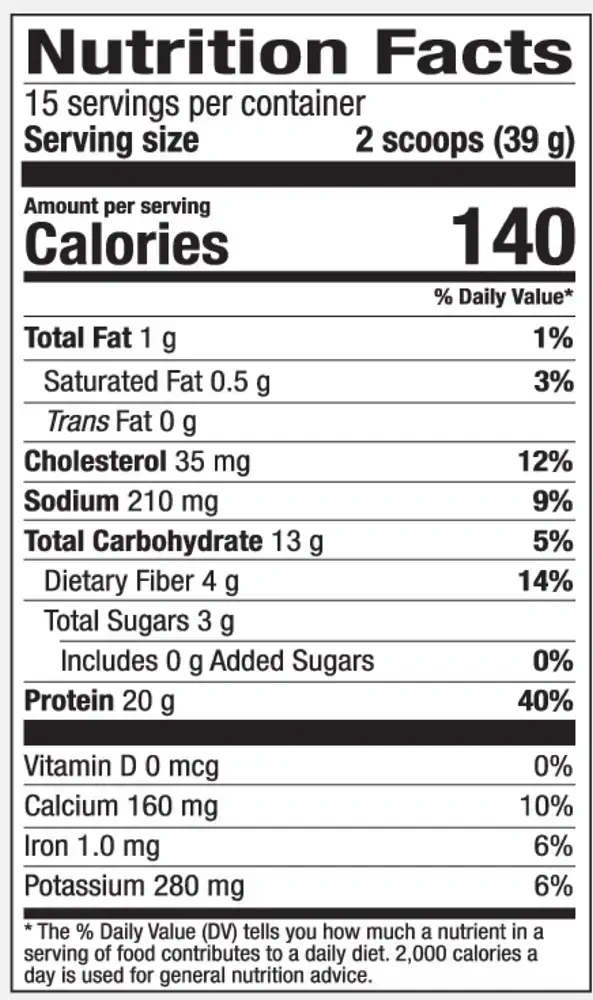Product image for Organic Whey Protein - Chocolate.