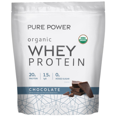 Organic Whey Protein - Chocolate 585 Grams