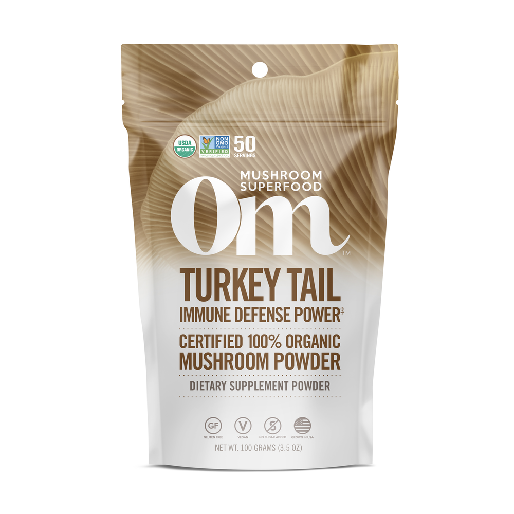 Product image for Turkey Tail Mushroom Superfood Powder.