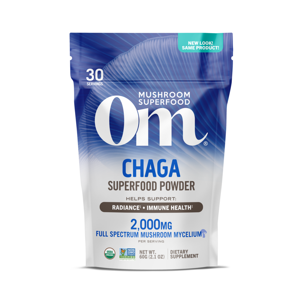 Product image for Chaga Mushroom Superfood Powder.