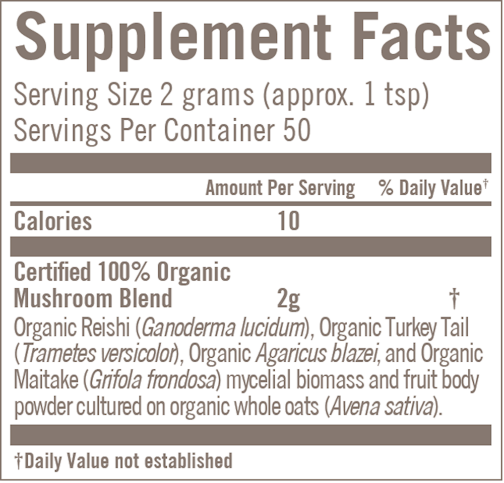 Product image for Immune Mushroom Superfood Powder.