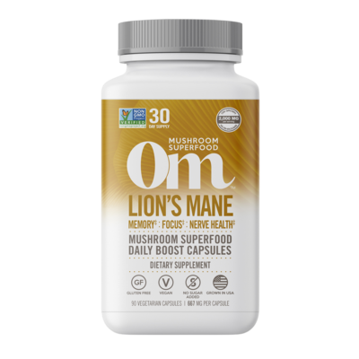 Lion's Mane Mushroom Superfood Capsules