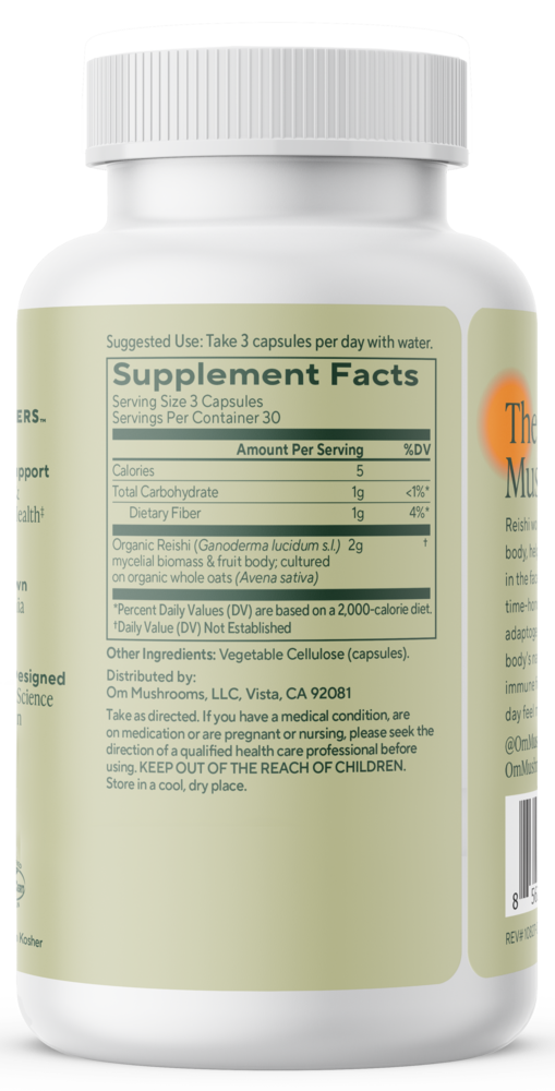 Product image for Reishi Mushroom Superfood Capsule.
