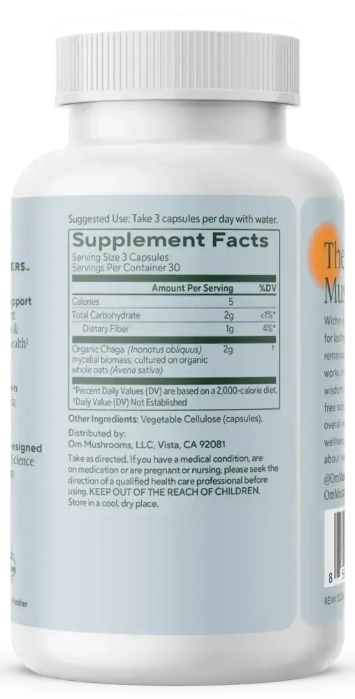 Product image for Chaga Mushroom Superfood.