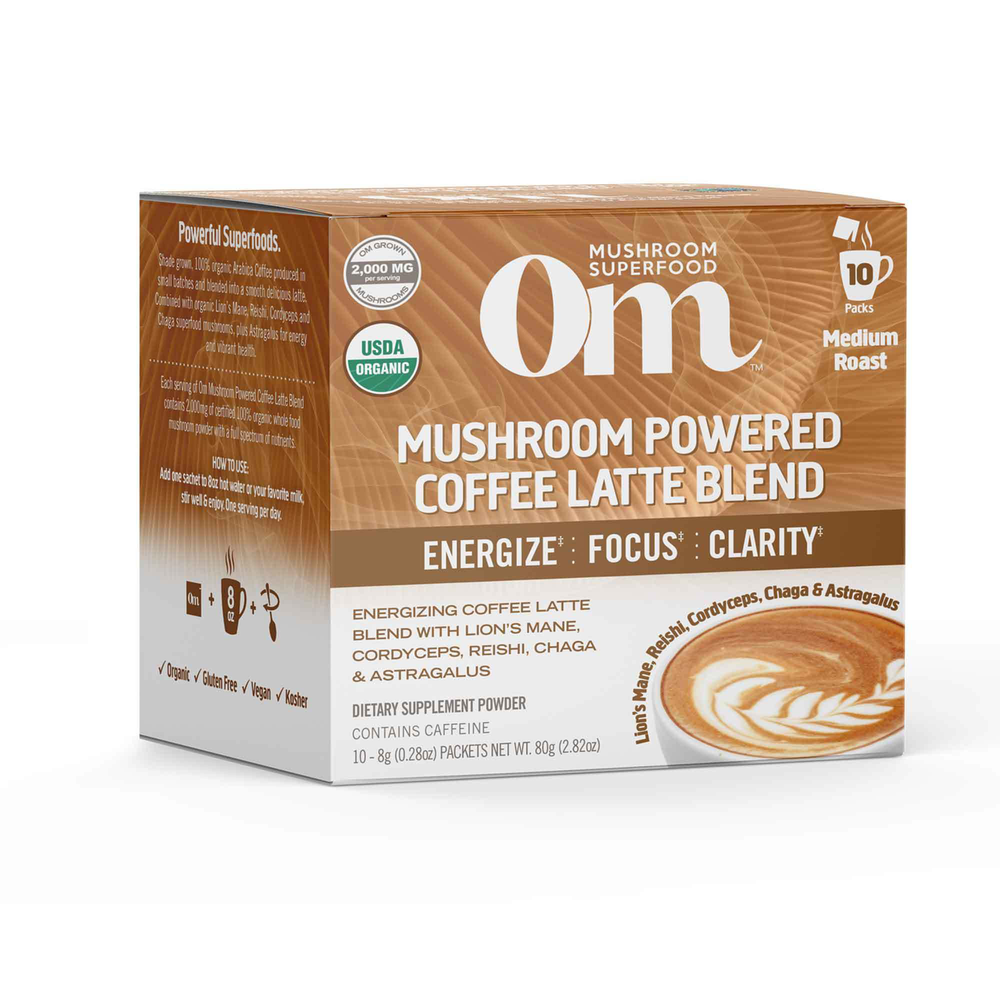 Product image for Mushroom Powered Coffee Latte.