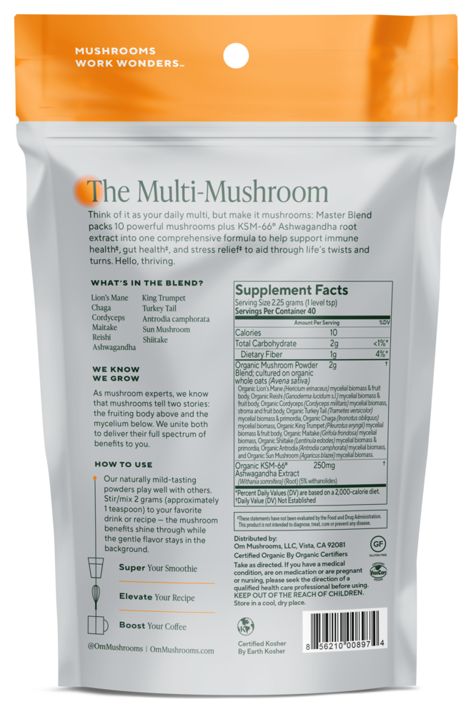Product image for Mushroom Master Blend.