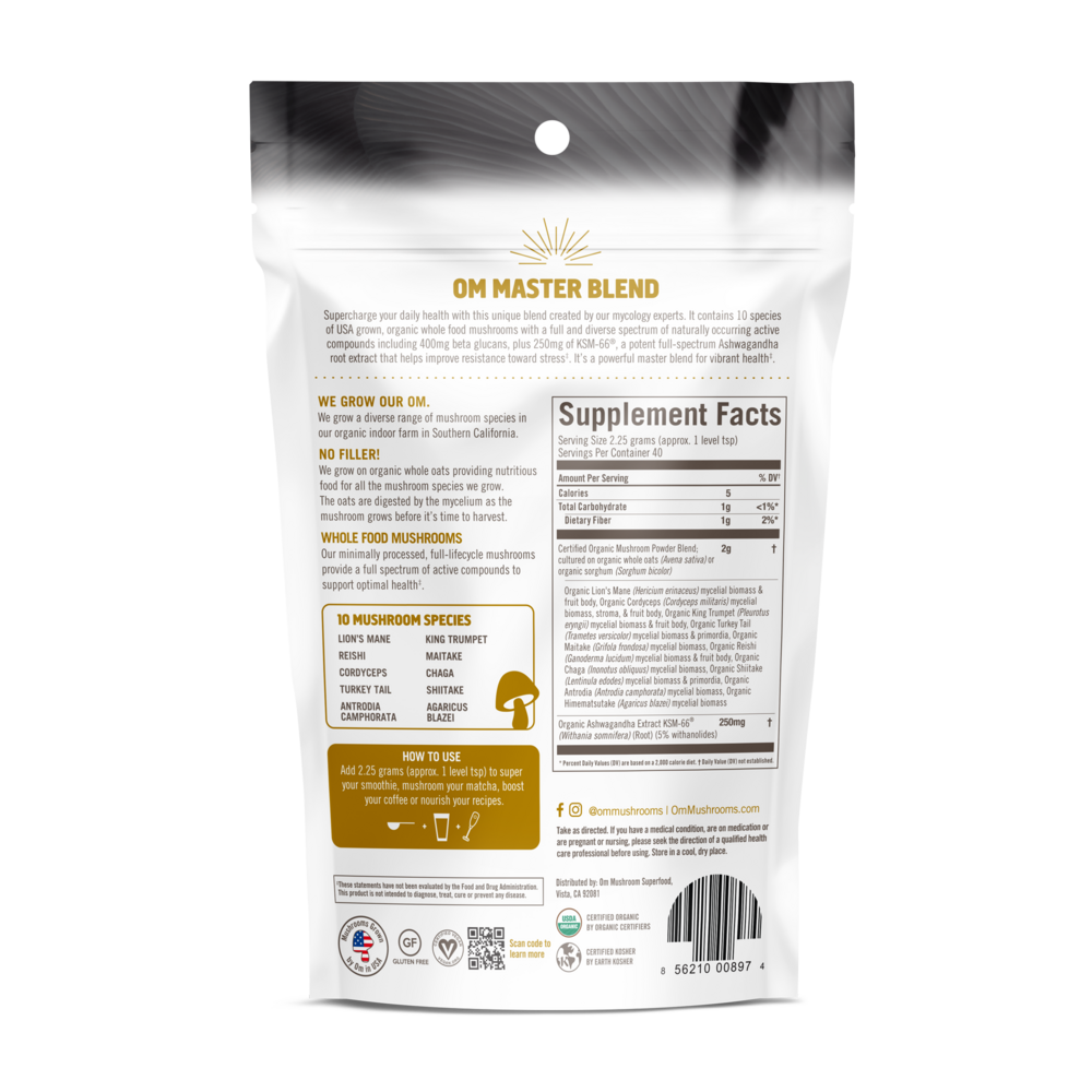 Product image for Mushroom Master Blend.