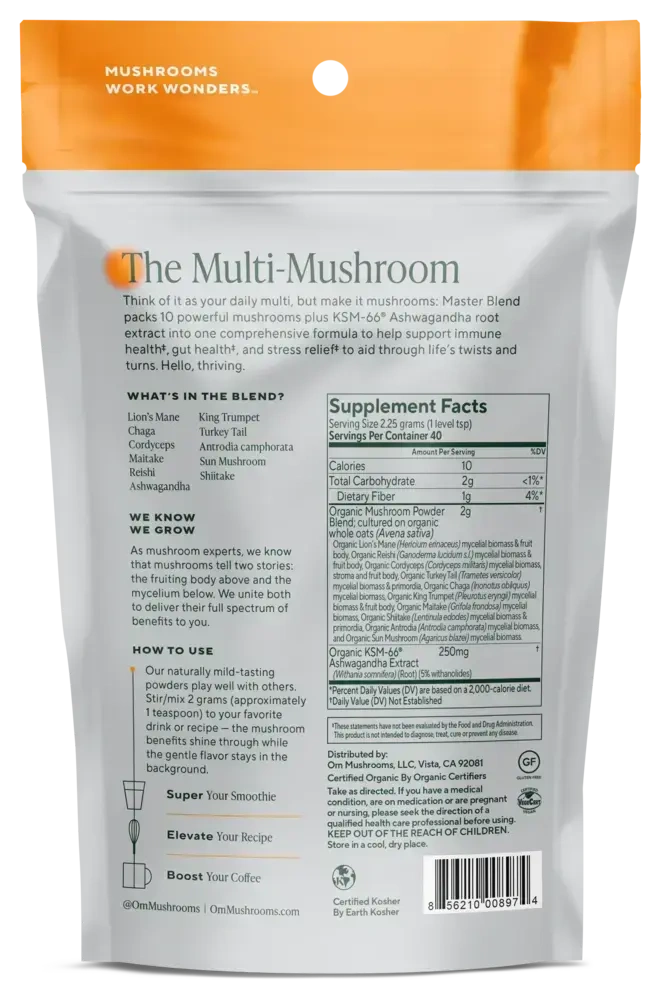 Product image for Mushroom Master Blend.