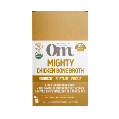 Mighty Chicken Bone Broth 10 Packets