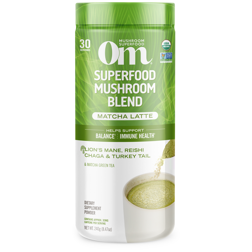 Product image for Superfood Mushroom Blend, Matcha Latte.