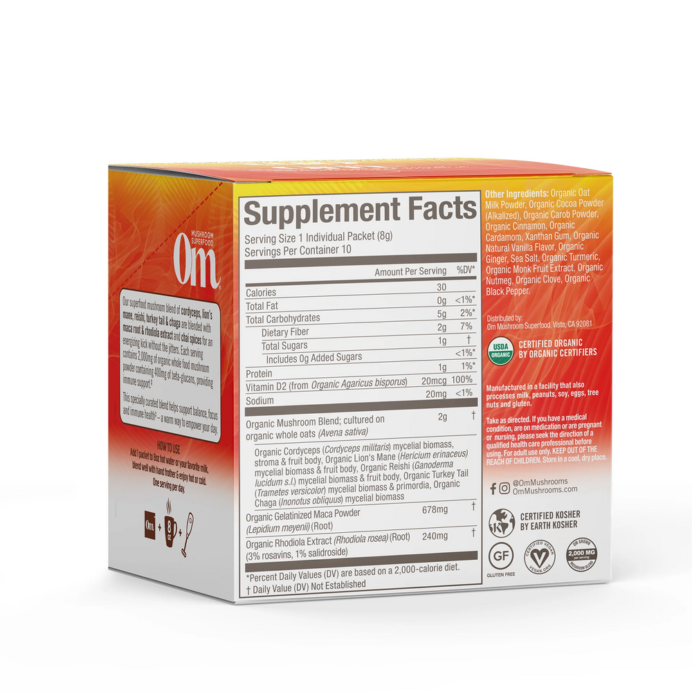 Product image for Mushroom Morning Energy Blend.