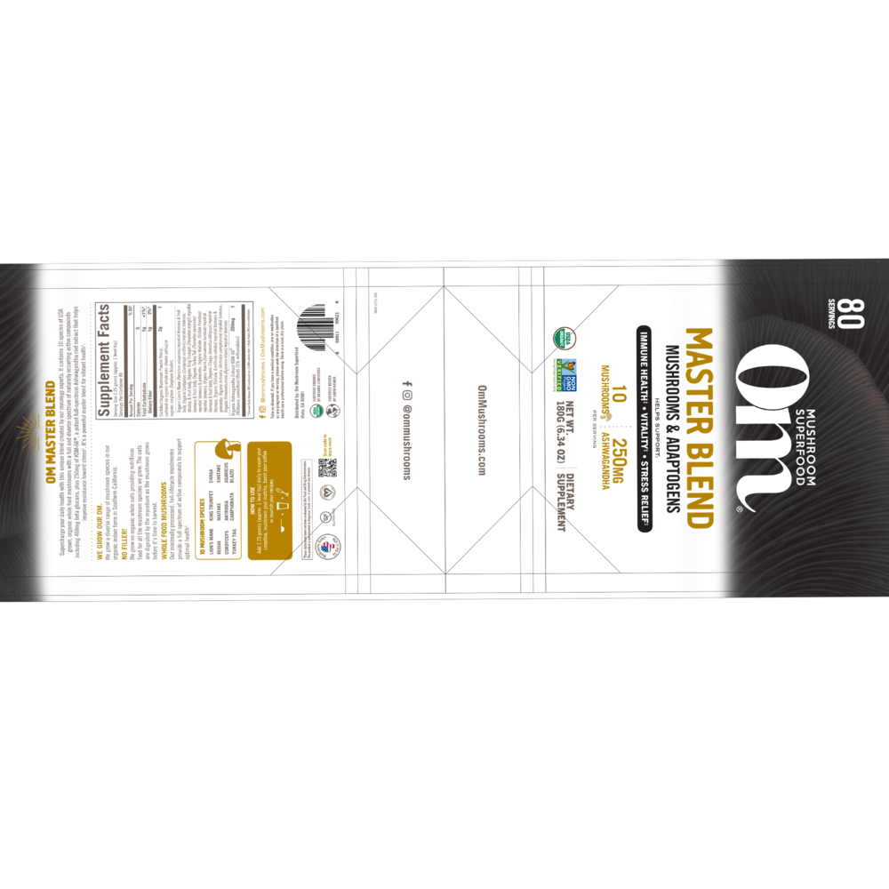 Product image for Mushroom Master Blend.