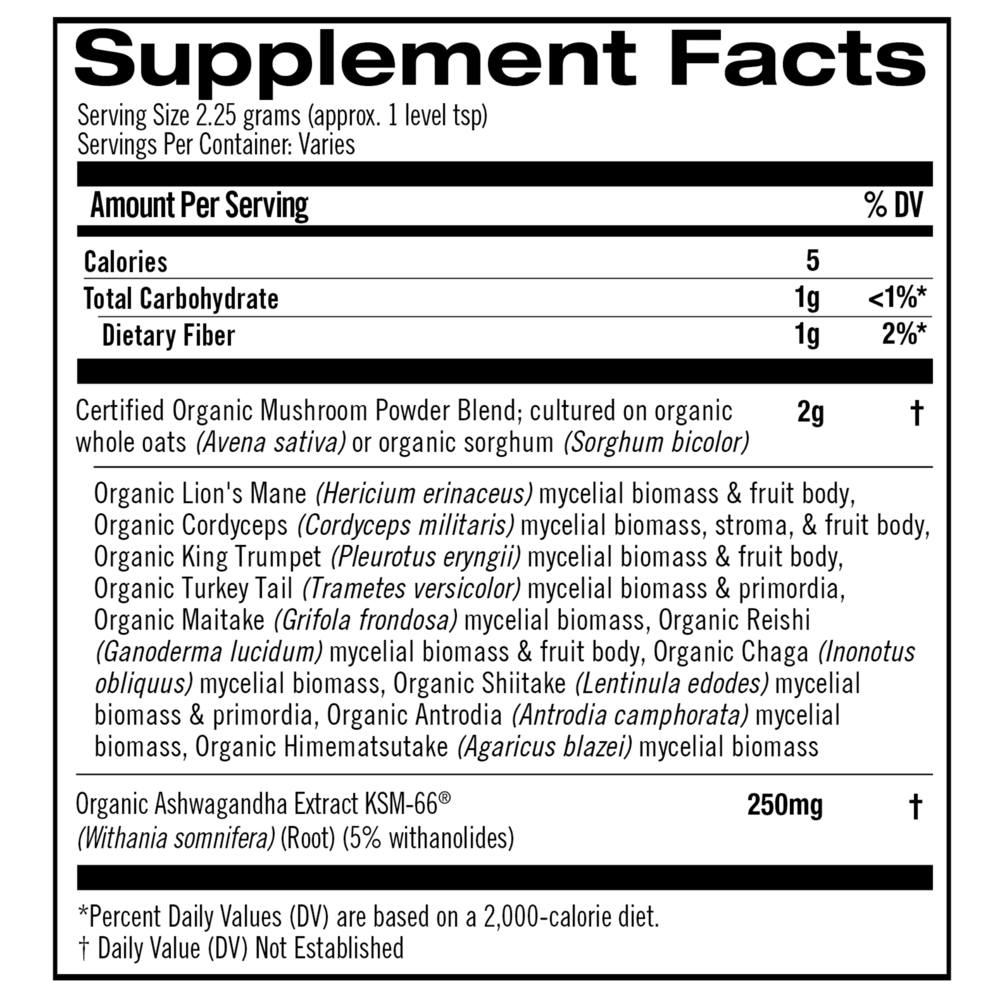 Product image for Mushroom Master Blend.