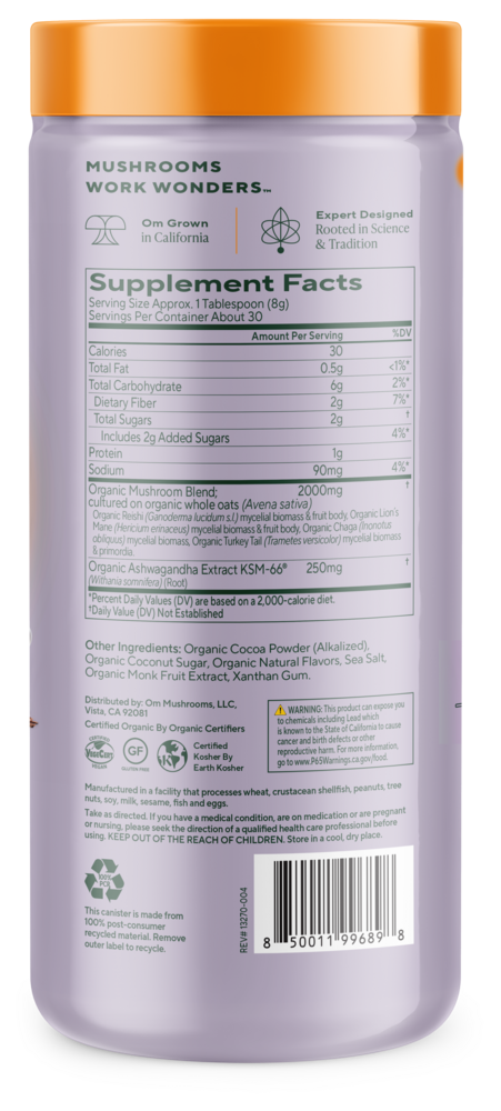Product image for Mushroom Hot Chocolate Blend.