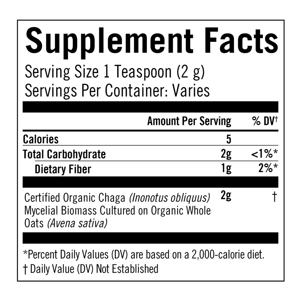 Product image for Chaga.
