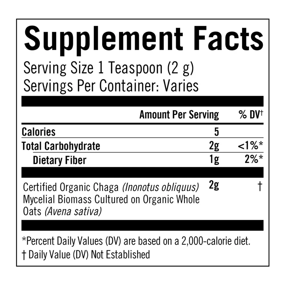Product image for Chaga.