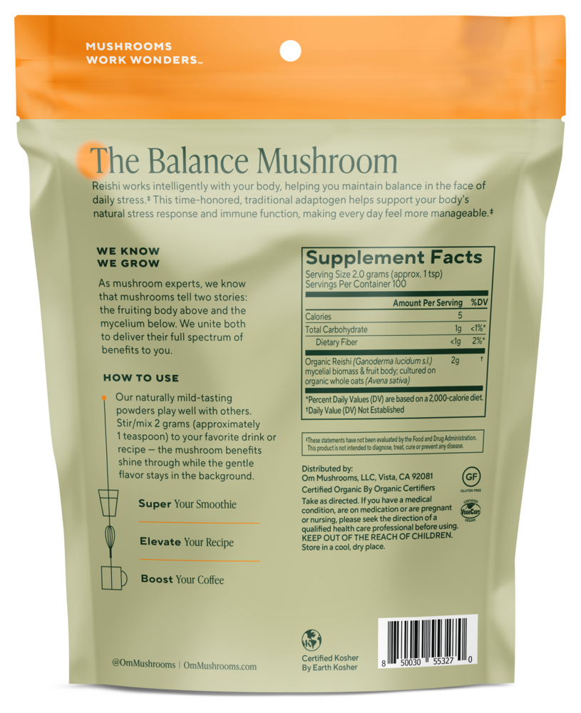 Product image for Reishi (Ganoderma lucidum).