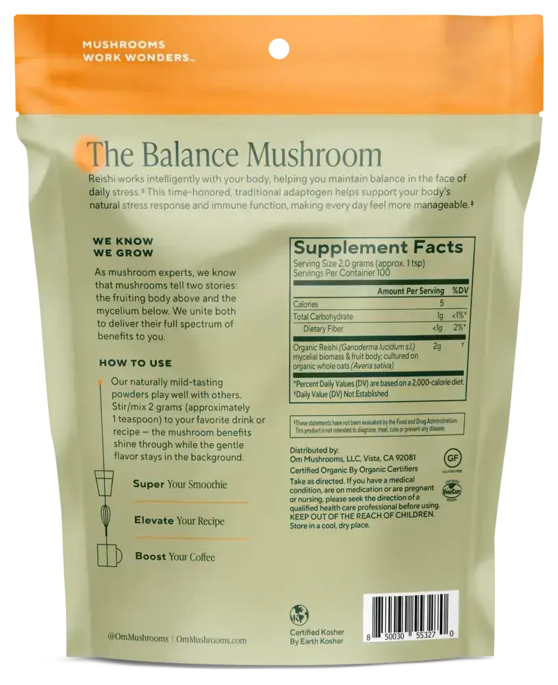 Product image for Reishi (Ganoderma lucidum).