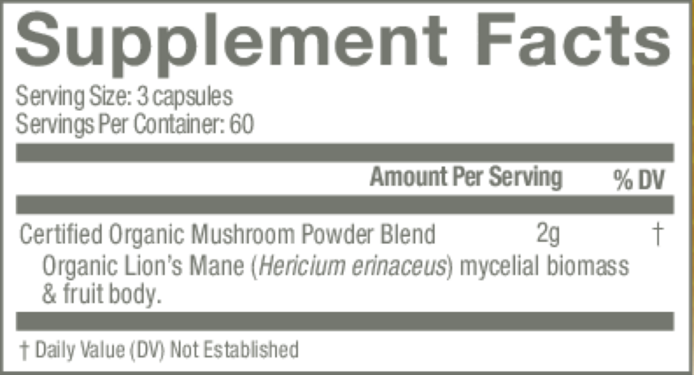 Product image for Lion's Mane.