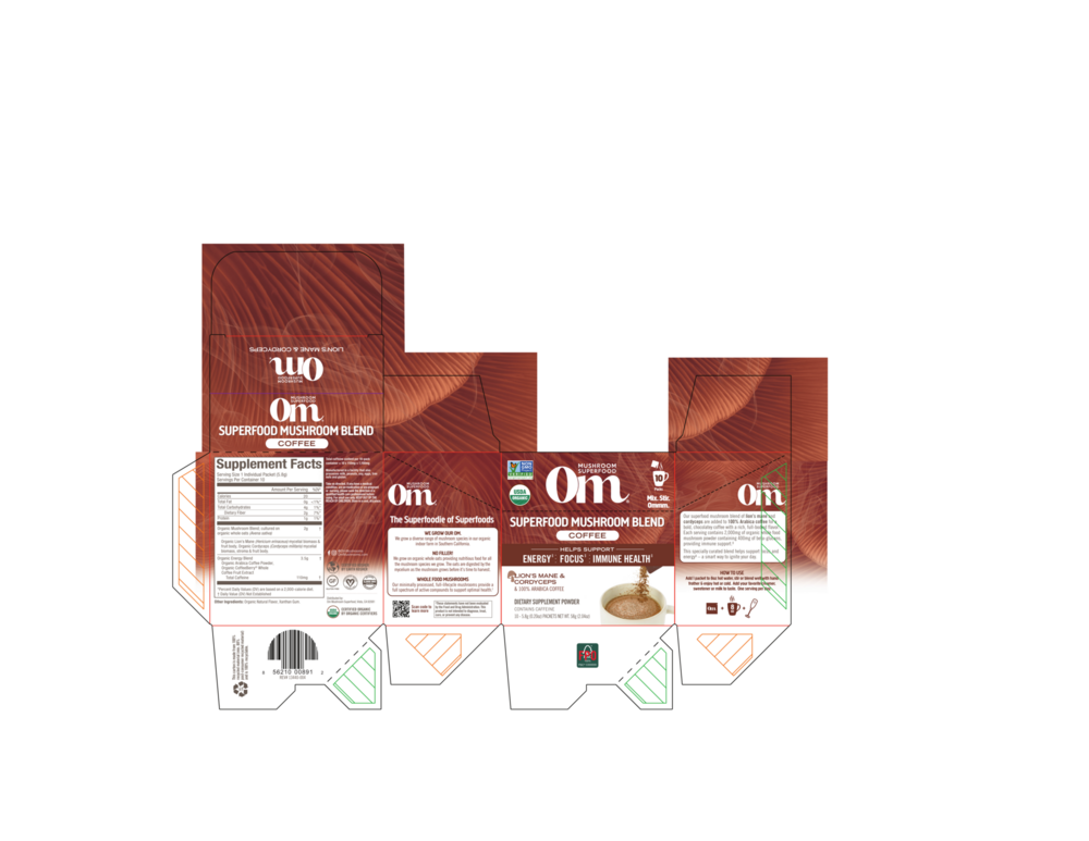 Product image for Mushroom Coffee 10 pack.