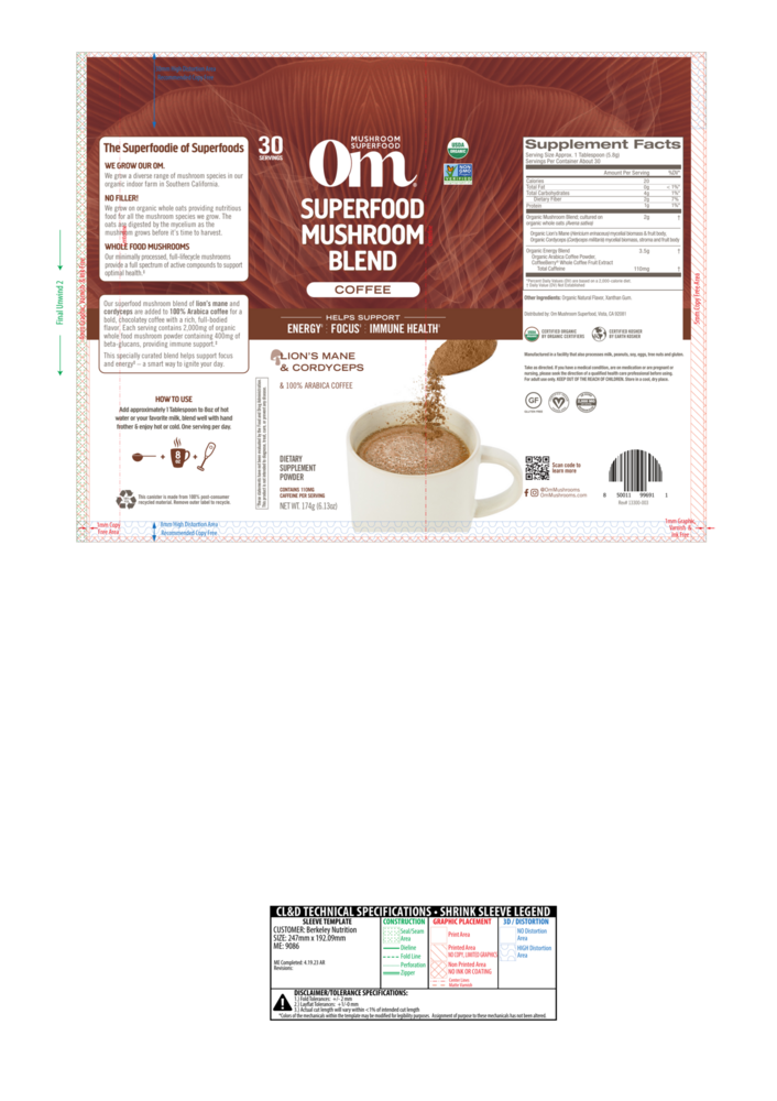 Product image for Mushroom Coffee Blend.