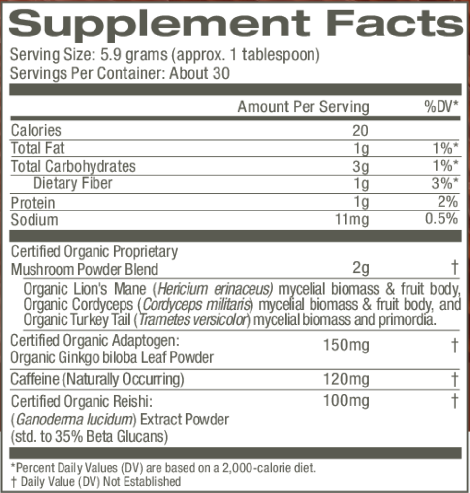 Product image for Mushroom Coffee Blend.