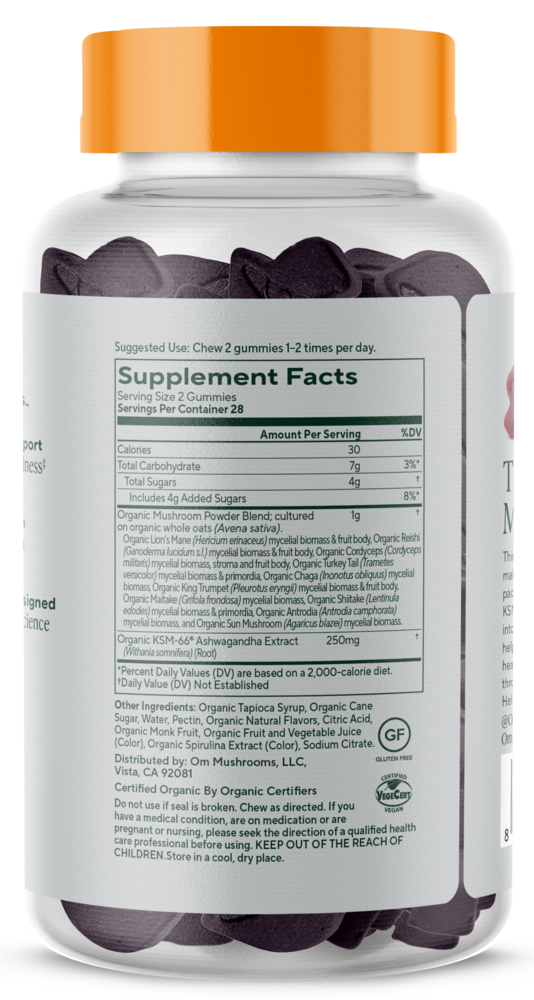 Product image for Master Blend Mushroom Gummies.