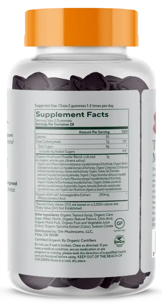 Product image for Master Blend Mushroom Gummies.