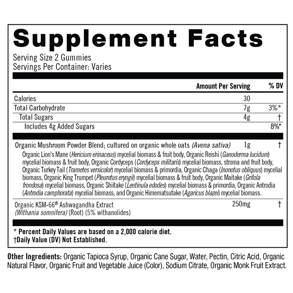 Product image for Master Blend Mushroom Gummies.