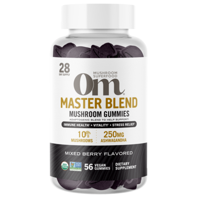 Master Blend Mushroom Gummies 56 Gummies