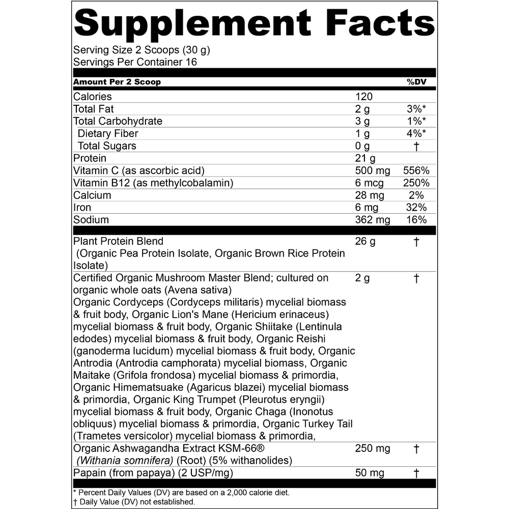 Product image for Master Blend Unsweetened Protein.