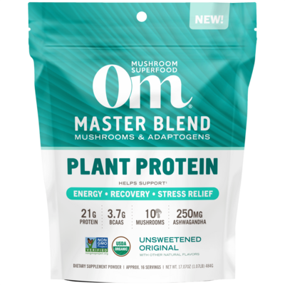 Master Blend Unsweetened Protein 484 Grams
