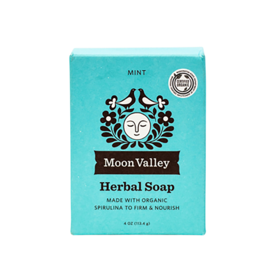 Cleansing Body Bar Mint Sea Mineral 4 Ounces