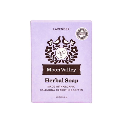 Product image for Cleansing Body Bar Lavender Calendula (4 Ounces). Discontinued.