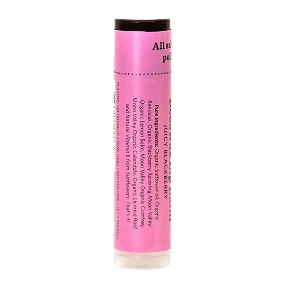 Product image for Beeswax Lip Balm Juicy Blackberry.