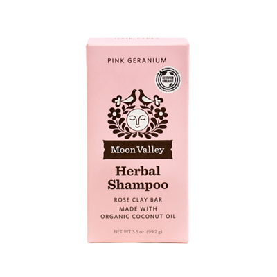 Herbal Shampoo Bar - Pink Geranium